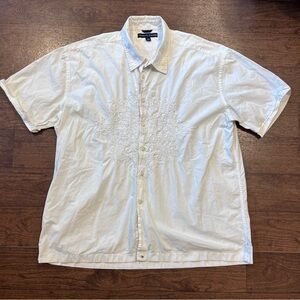 Tommy Hilfiger Men’s Embroidered Collared Shirt